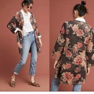 Solitaire Floral Jacket in Earthy Tones